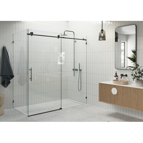 172cm Maddison Glass Sliding Shower Screen Enclosure