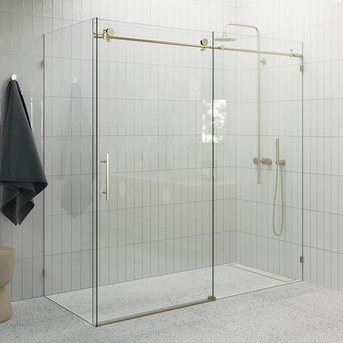 172cm Maddison Glass Sliding Shower Screen Enclosure