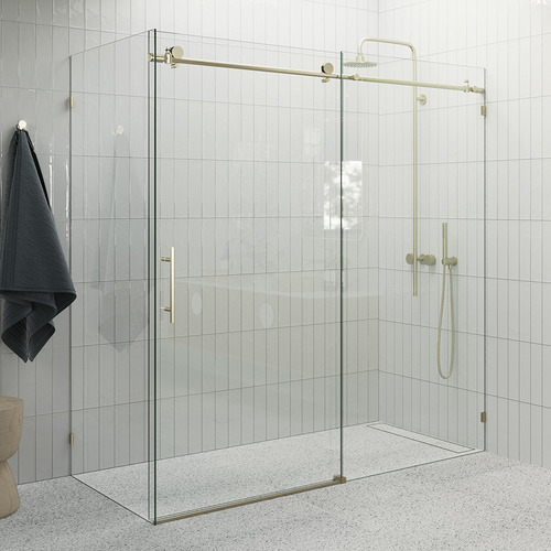 182cm Maddison Glass Sliding Shower Screen Enclosure