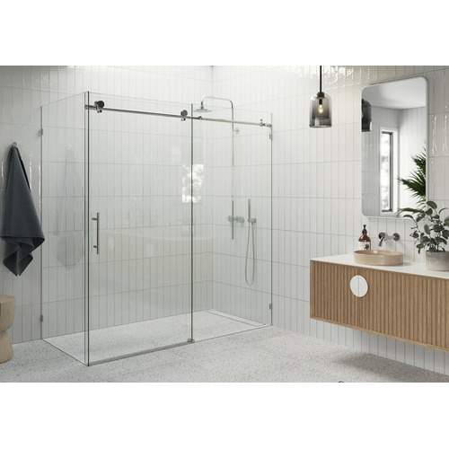 172cm Maddison Glass Sliding Shower Screen Enclosure