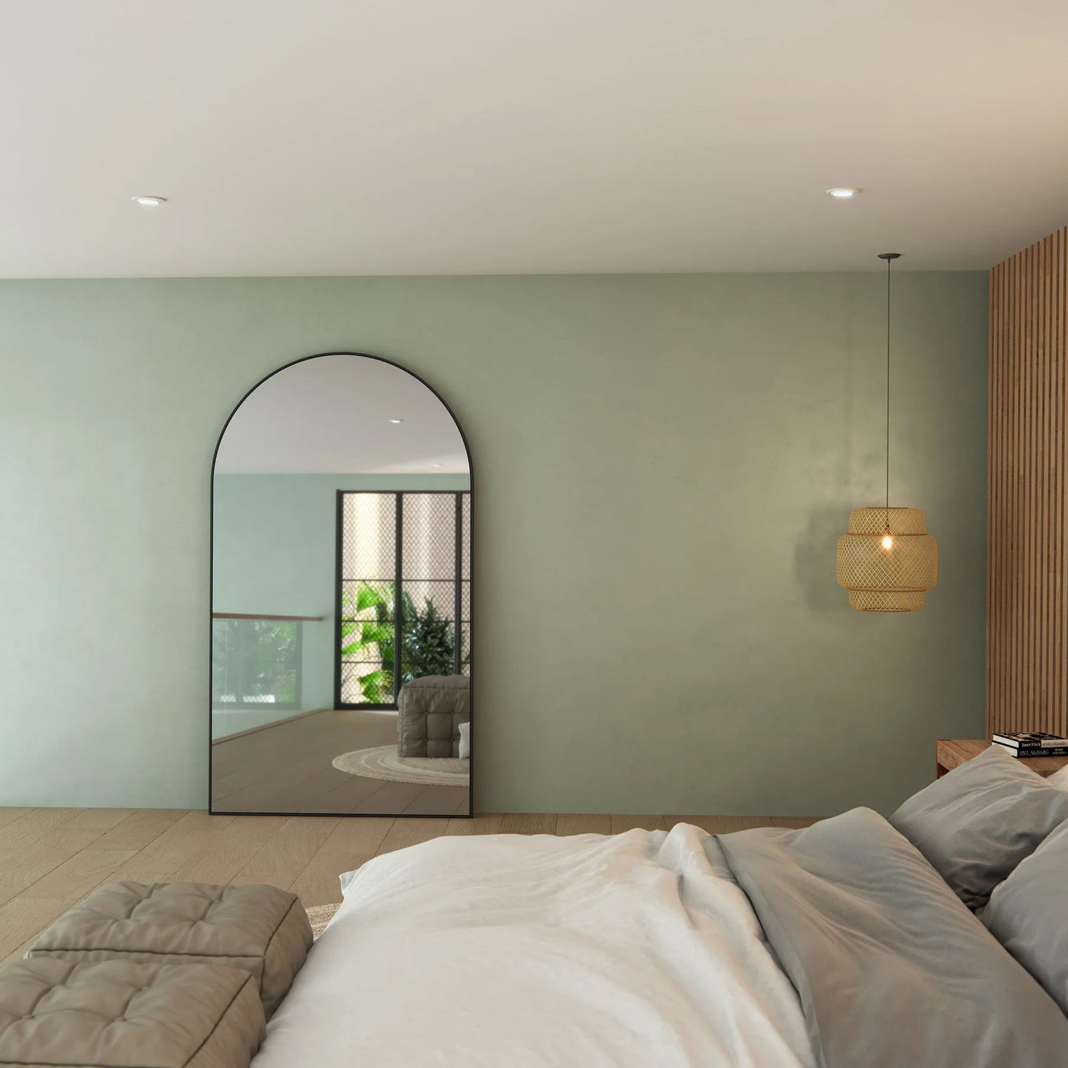 Macy-Arched-Stainless-Steel-Leaner-Mirror