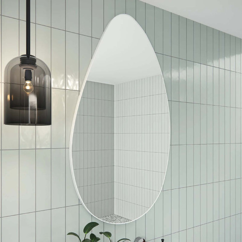 120cm Pebble Steel Wall Mirror