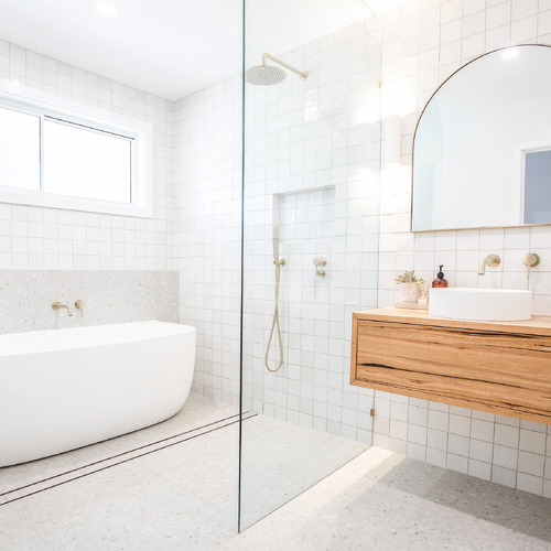 PrincipleArc Ivy Glass Shower Screen | Temple & Webster