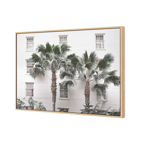 Ellidy_Design Palm Hotel Canvas Wall Art | Temple & Webster