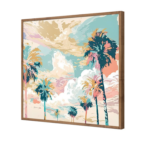 Palm Skyline Printed Wall Art | Temple & Webster