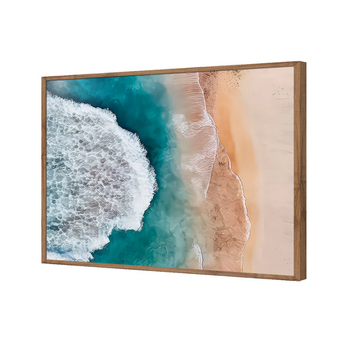 Turquoise Tide Printed Wall Art
