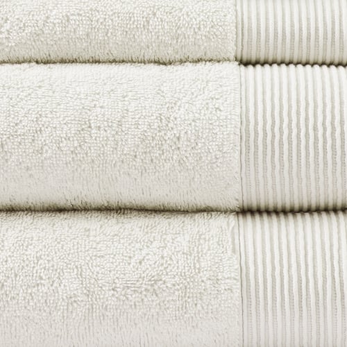 6 Piece Retreat Cotton-Blend Bathroom Towel Set