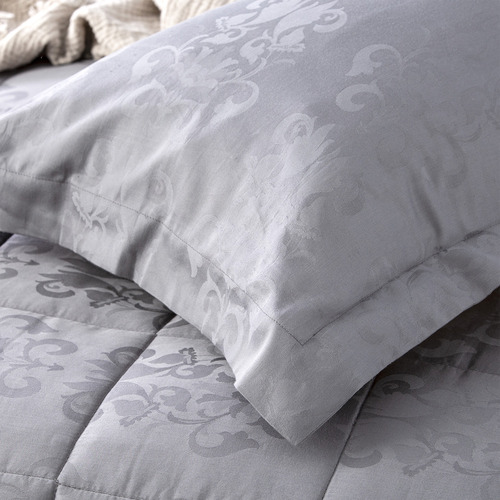 Ddecorhome Slate Paisley 500tc Jacquard Cotton Comforter Set Temple