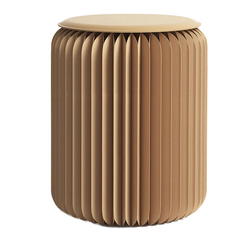 folding kraft paper stool