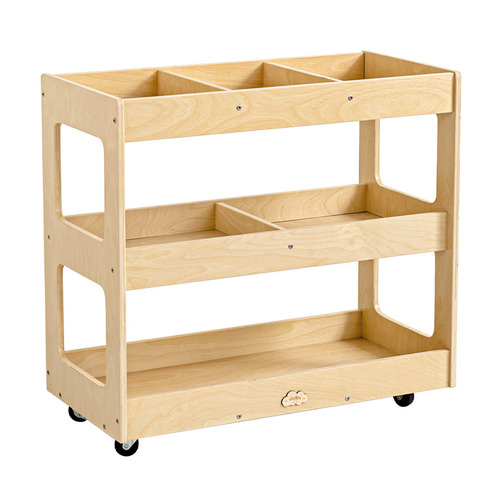 Jooyes Kids' 3 Tier Art Craft Storage Trolley