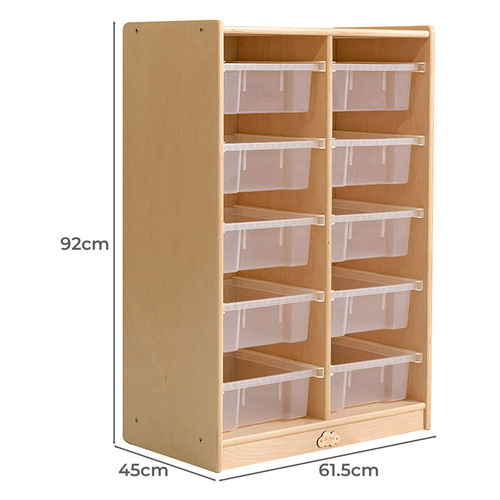 Jooyes Kids' 10 Bin Storage Unit
