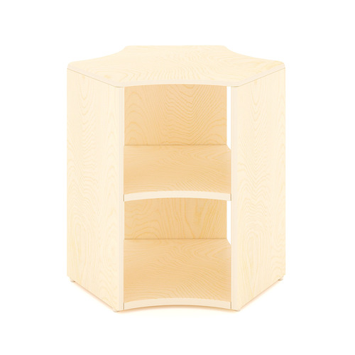 Kids' Clara 2 Tier Polygon Bookcase Cabinet
