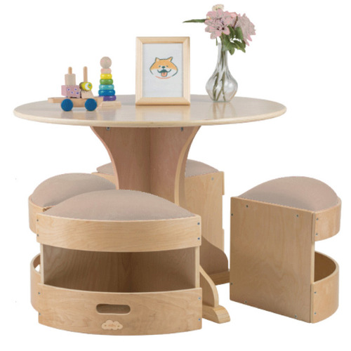 Kids' Theo Table & Stools Set