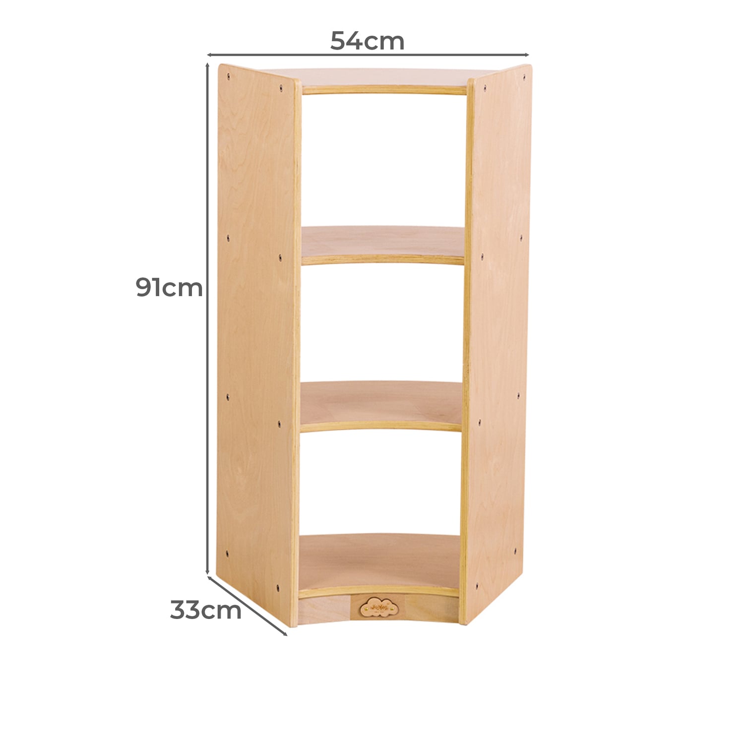 Jooyes Kids' Rumi 91cm Curved Shelving Units