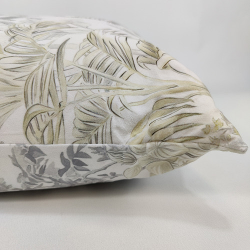 Tropical RocoColonial Velvet Cushion