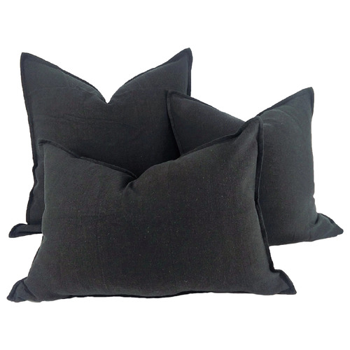Stonewashed Reims French Linen Cushion