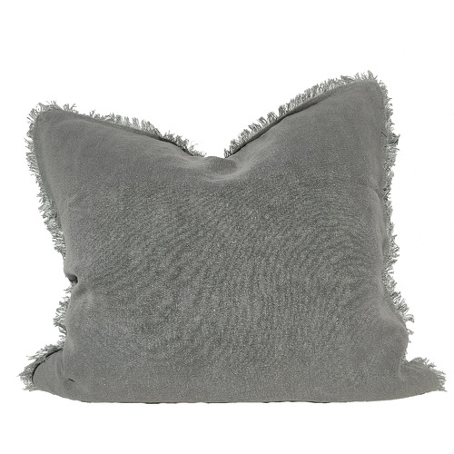Matera Stonewashed Heavy Weight French Linen Cushion