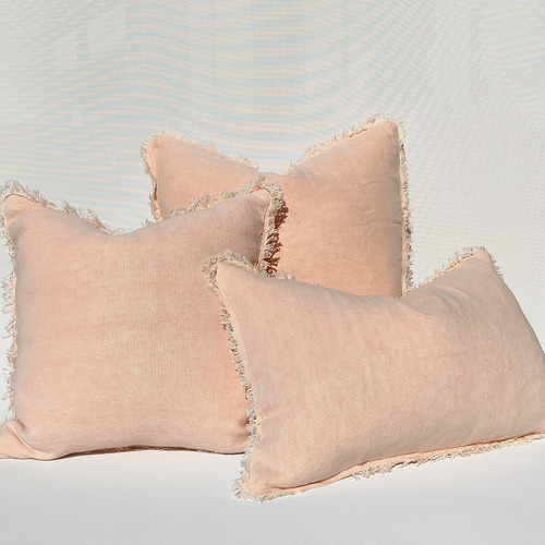Matera Stonewashed Heavy Weight French Linen Cushion