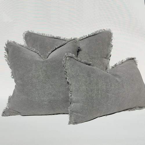 Matera Stonewashed Heavy Weight French Linen Cushion