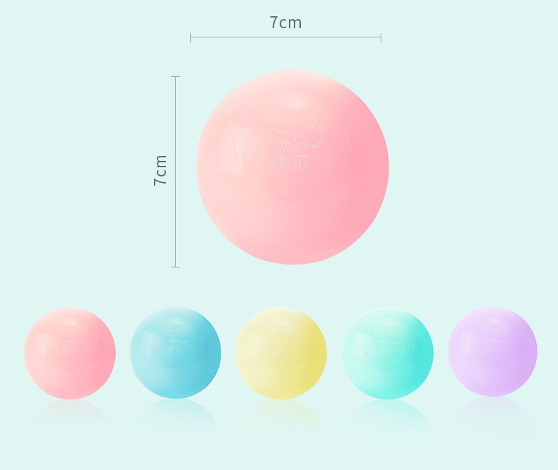 Joy Baby 100 Piece Mix Colour 7cm Anti-Press Pit Ocean Ball Set