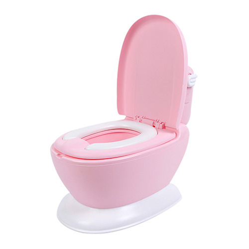 Joy Baby My First Toilet Potty with Flush Sound Temple & ster