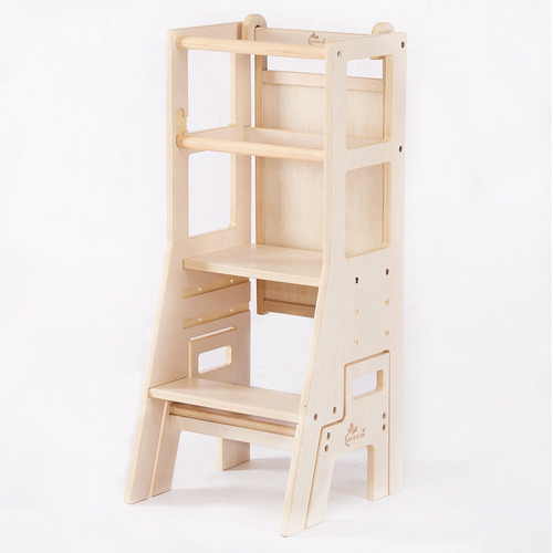2 Piece Charlotte Learning Tower & Step Stool Set