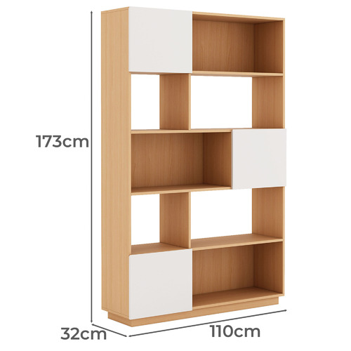 48cm All 4 Kids Beau Wooden Bookcase