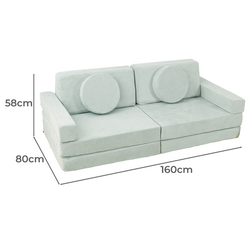 All 4 Kids Wyatt Suede Sofa