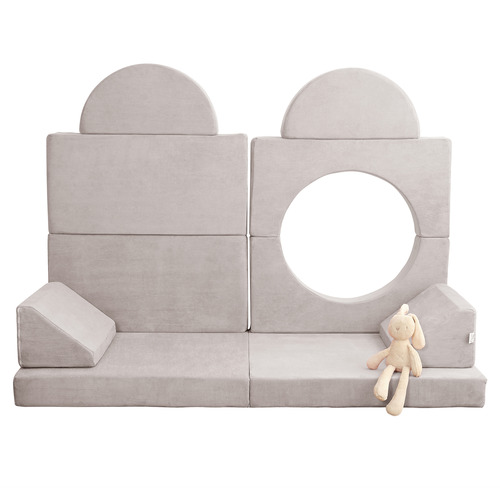 All 4 Kids Brooks Suede Sofa