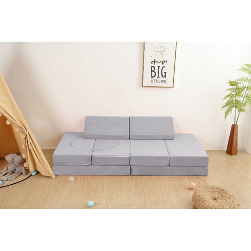 All 4 Kids Brooks Suede Sofa