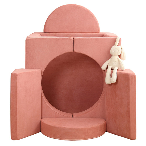 All 4 Kids Brooks Suede Sofa