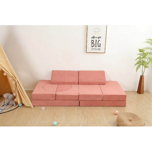 All 4 Kids Brooks Suede Sofa
