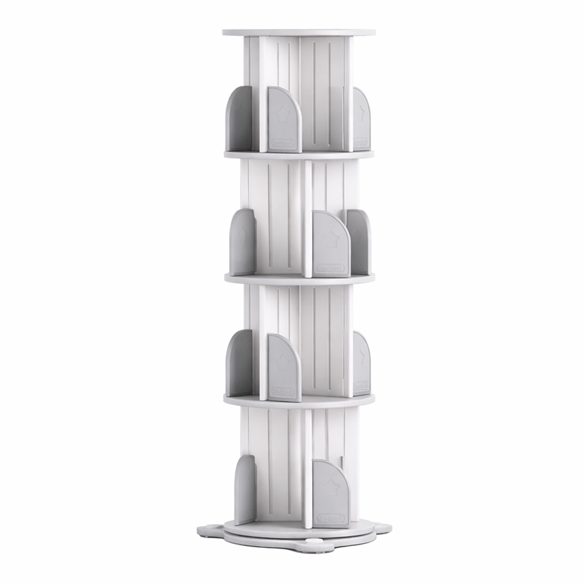 All 4 Kids Priam 4 Tier Revolving Bookcase