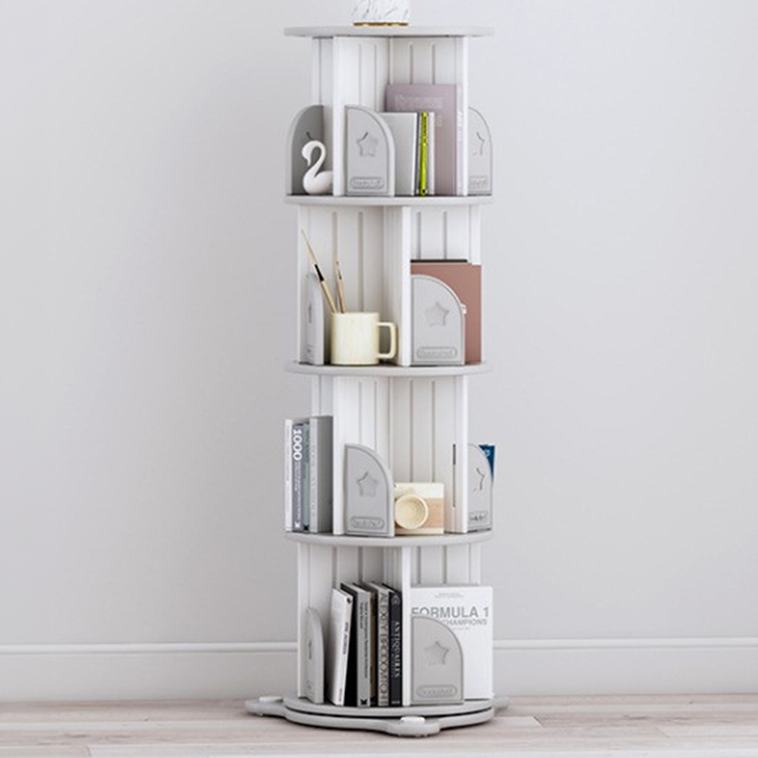All 4 Kids Priam 4 Tier Revolving Bookcase