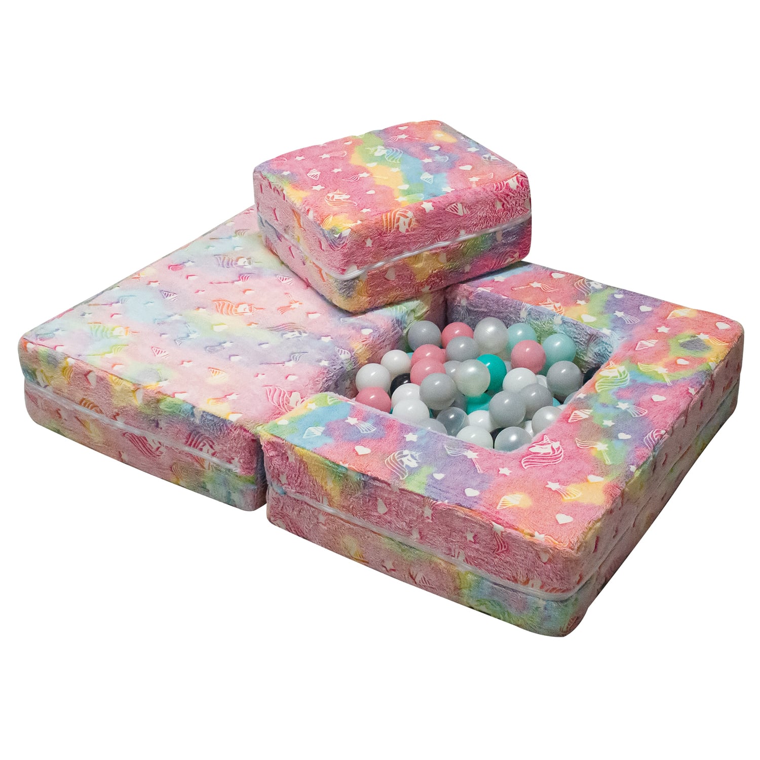 All 4 Kids 3 Piece Amin Modular Armchair