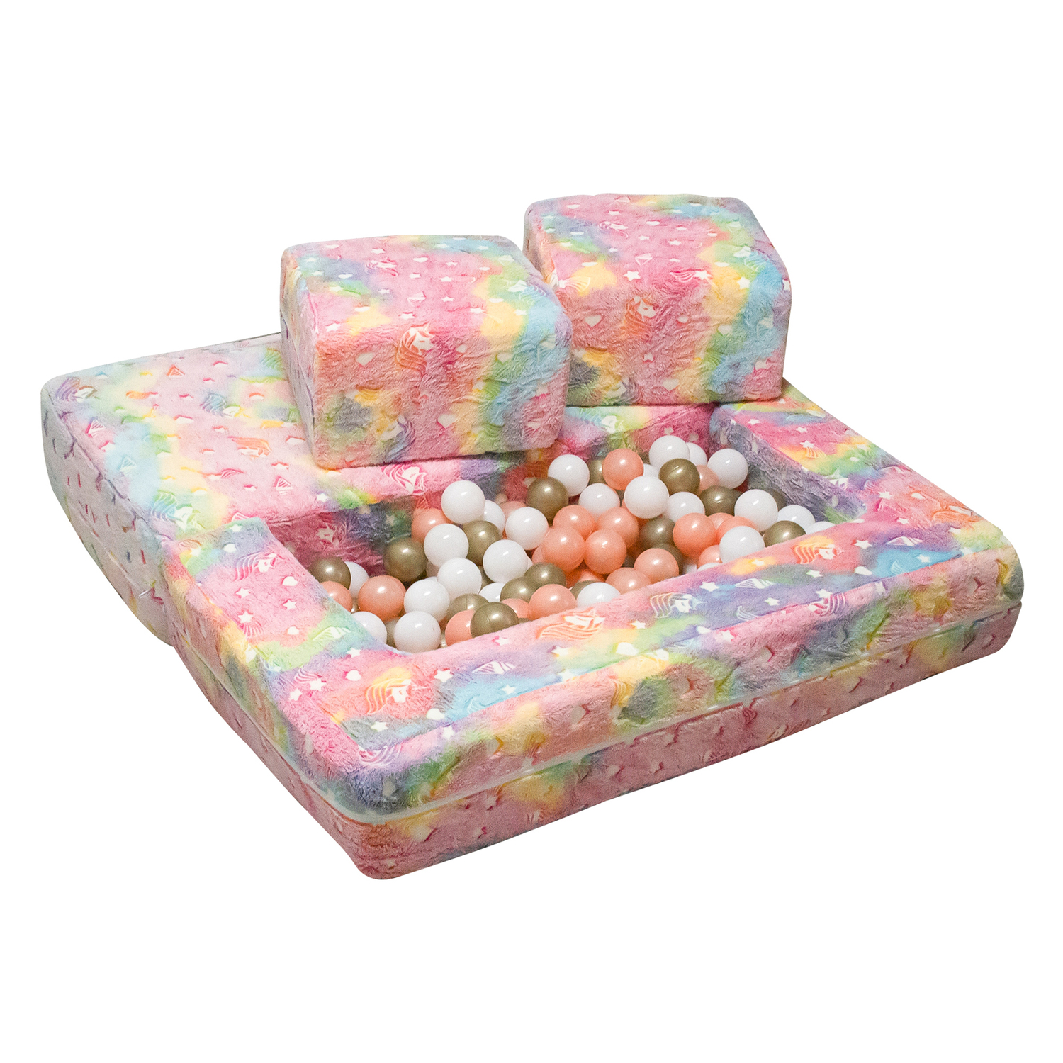 All 4 Kids 4 Piece Amin Modular Sofa