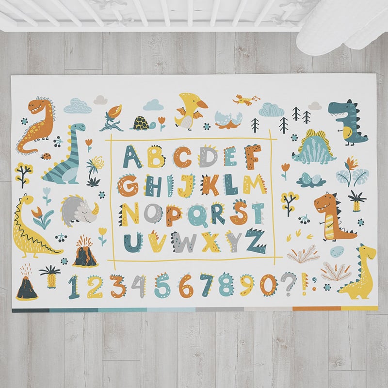 Alphabet Allie Power-Loomed Rug