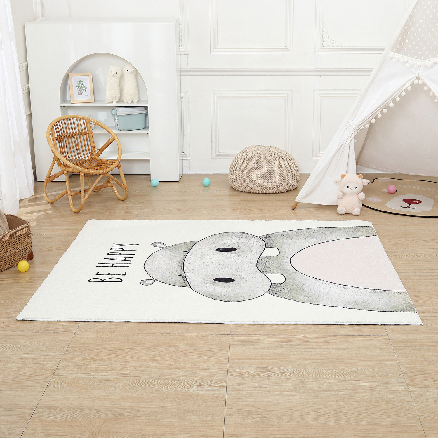 Be Happy Tiana Power-Loomed Rug