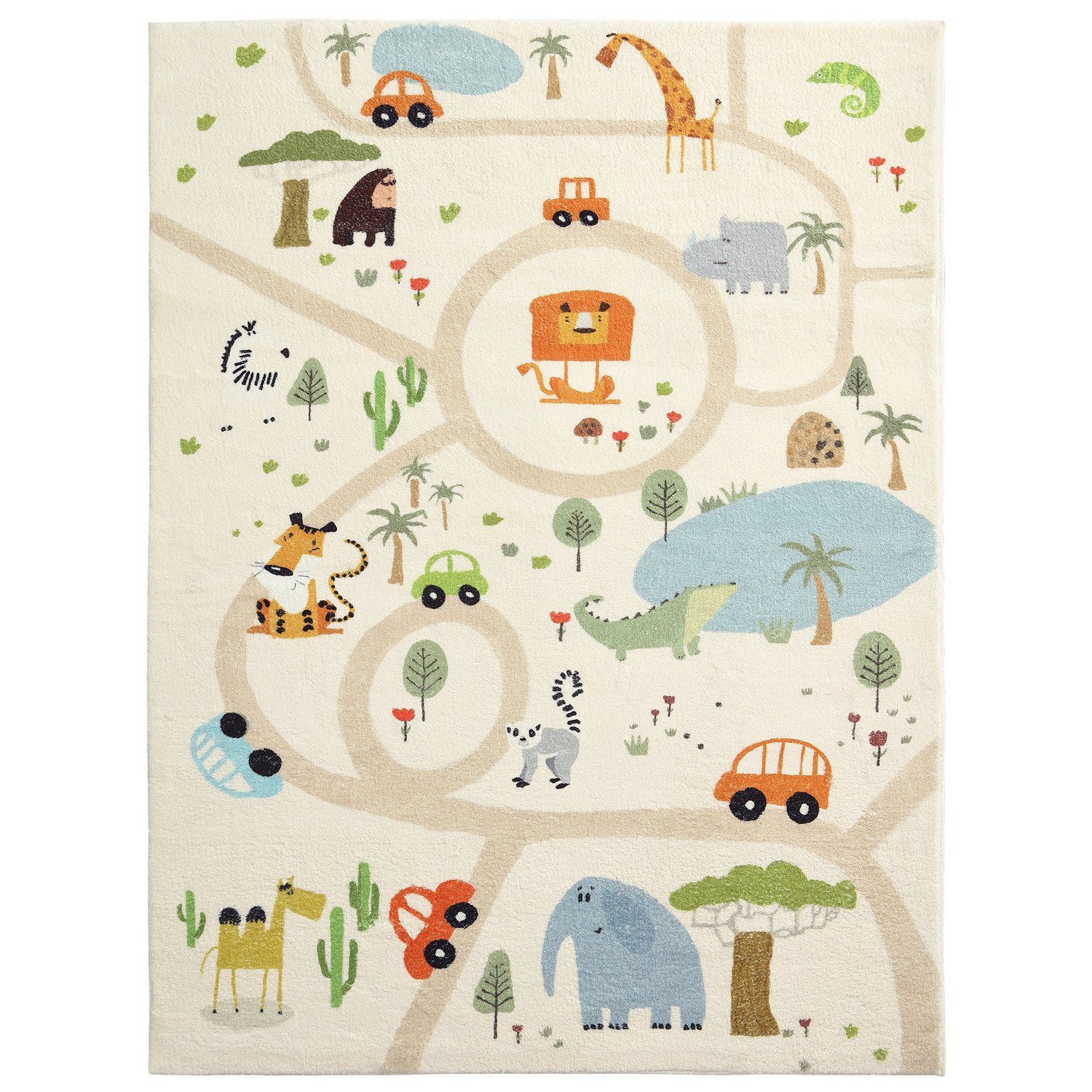 Amazing Zoo Elsie Power-Loomed Rug