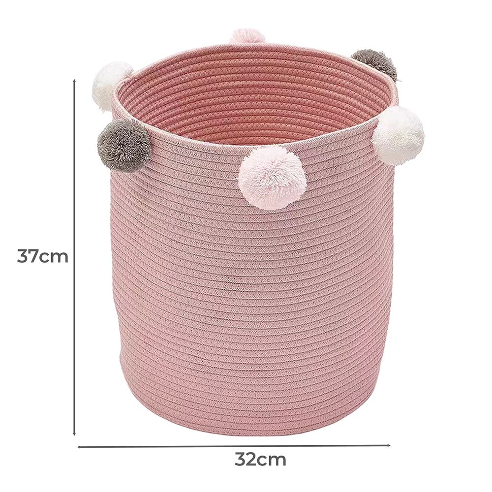Kids' Tanya Cotton Storage Basket