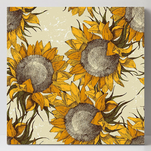 Sunflower Canvas Wall Art