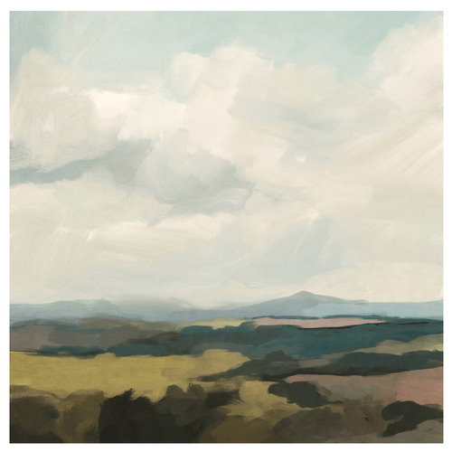West Country Stretched Canvas Wall Art