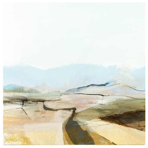 Country View Stretched Canvas Wall Art