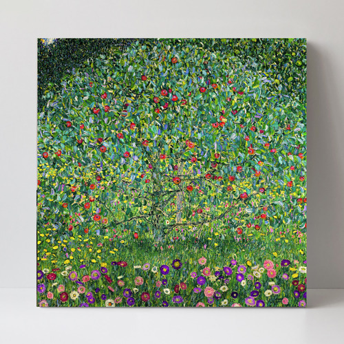 Apple Tree, By Gustav Klimt Stretched Canvas Wall Art