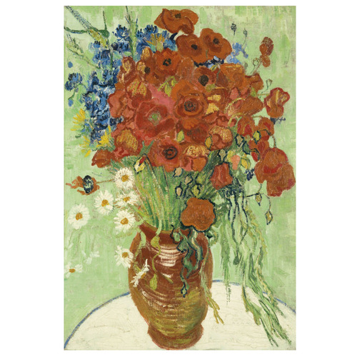 Wildflowers By Van Gough Stretched Canvas Wall Art