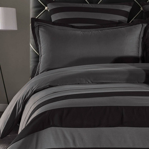 Striped Iena Quilt Cover Set