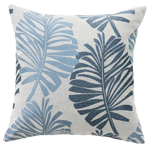 Tropical-Style Cotton-Blend Cushion Cover