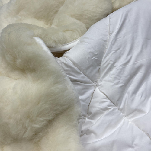 Luxton 1000GSM Australian Wool Reversible Mattress Topper Temple