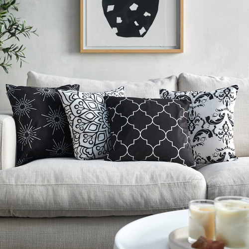 4-Piece-Flannel-Decorative-Cushion-Cover-Set