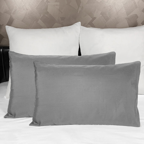 Luxton Soft Microfibre King Pillowcases | Temple & Webster